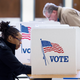 People vote in the Super Tuesday primary at Centreville High School March 1, 2016, in Centreville, Va.